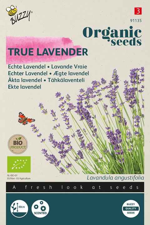 Biologische Lavendelzaden kopen? Gratis v.a. 20 euro!