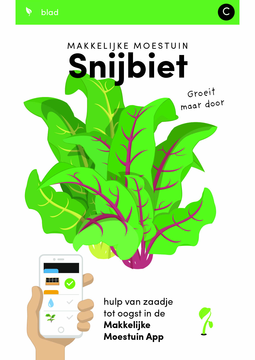 Illusie Herkenning Correspondentie Makkelijke Moestuin zaden Snijbiet - Gratis levering v.a €20