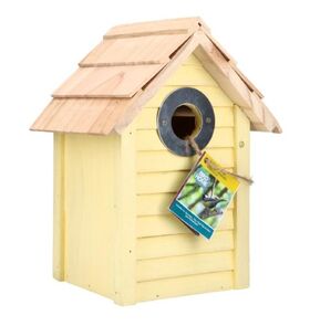 Vogelhuisje Bonaire Geel