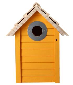 Vogelhuisje Sint Eustatius Oranje