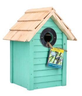Vogelhuisje Curacao Blauw