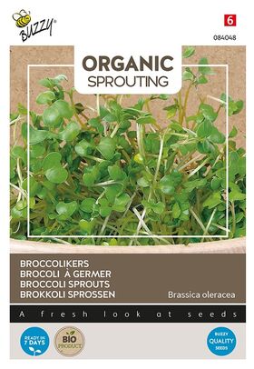 Biologische Broccolikers Knip & Eet