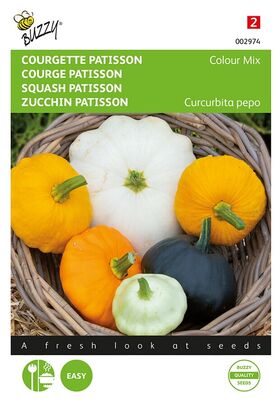 Courgette Patisson Kleuren Mix