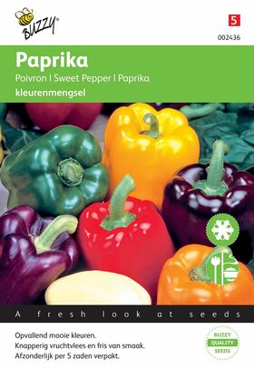 Paprika 5-kleuren mengsel