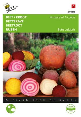 Bietenzaden 'Mix van 4 soorten'