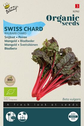 Biologische Snijbiet Rhubarb Chard