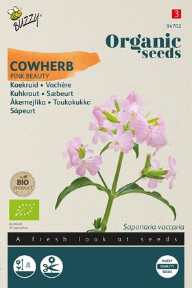 Biologische Koekruid Zaden 'Pink Beauty'