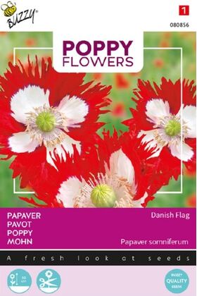 Papaver Deense vlag