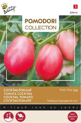 Pomodori Tomatenzaden 'Pink Thai Egg'